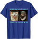 Born to Dilly Dally Forced to Lock in Funny Cat Meme T-Shirt - T-Shirt | Royal