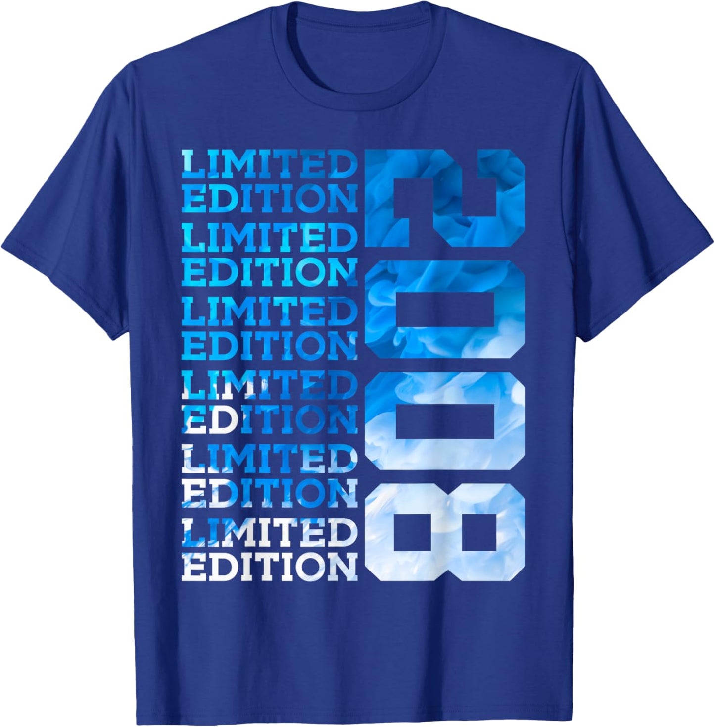 18 Years Limited Edition 2008 18TH Birthday T-Shirt - T-Shirt | Royal