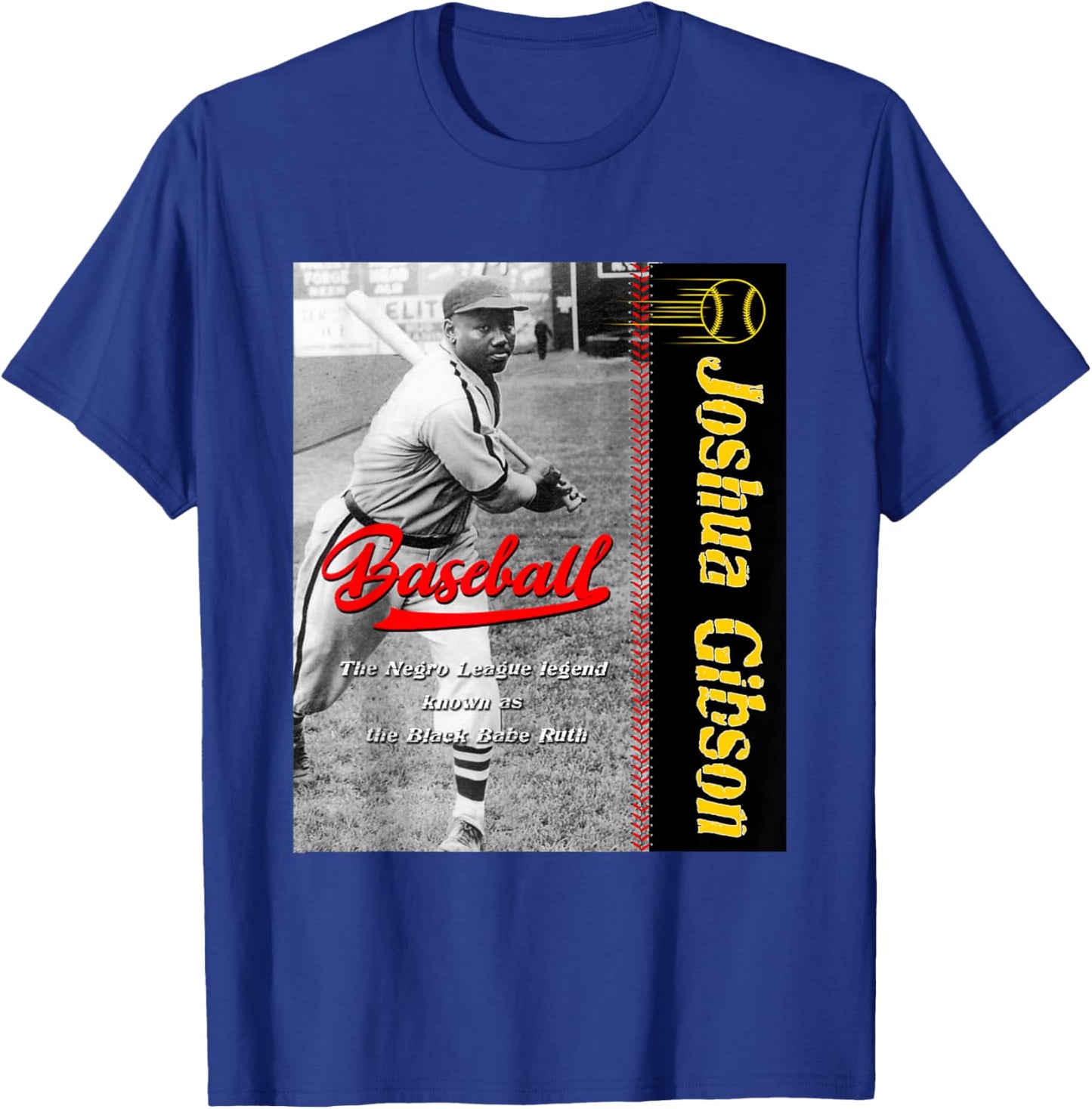 Josh Gibson_001 T-Shirt - T-Shirt | Royal