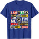 I Am Black Beautiful African History Inspired Cultural T-Shirt - T-Shirt | Royal