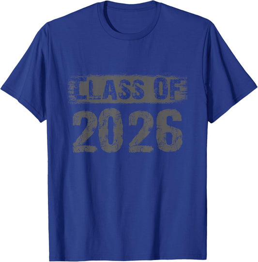 Class of 2026 Senior Graduation Design T-Shirt - T-Shirt | Royal