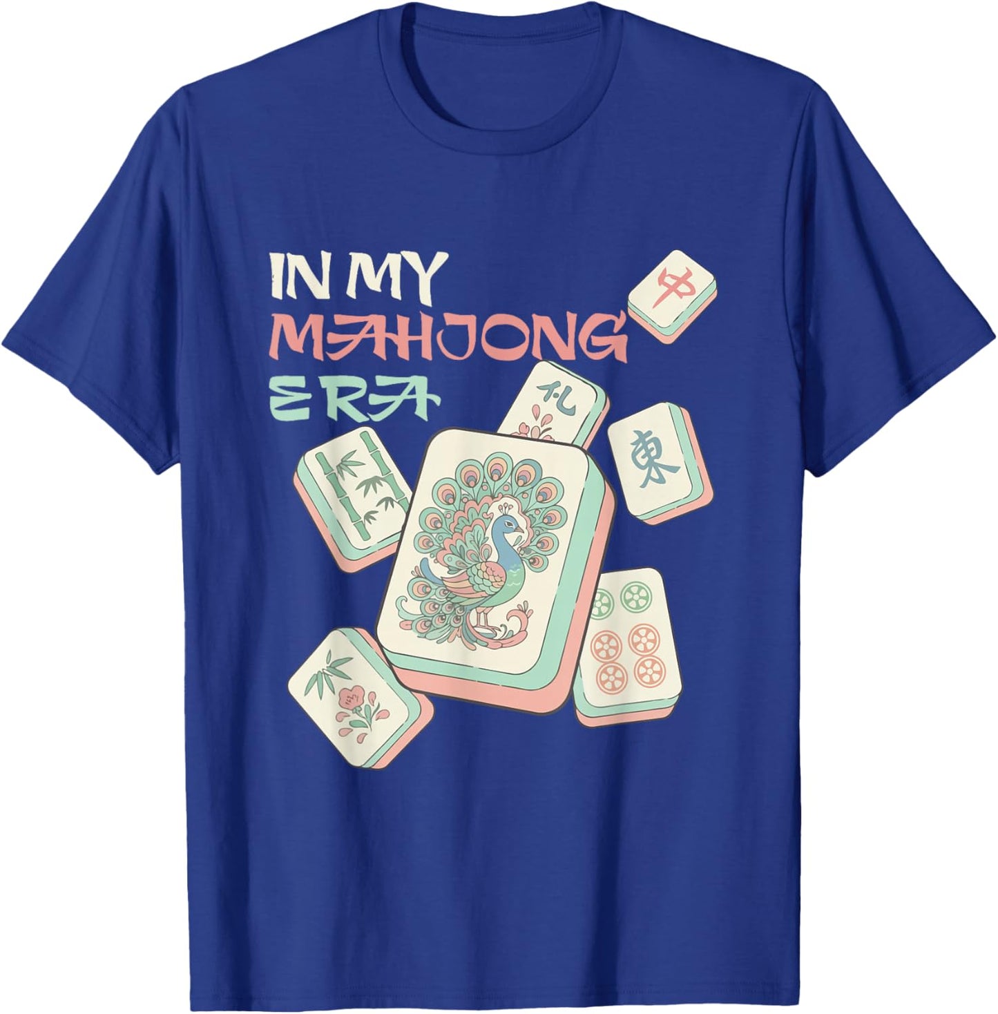 in My Mahjong Era - Mah Jong Player Casino Gambling T-Shirt - T-Shirt | Royal