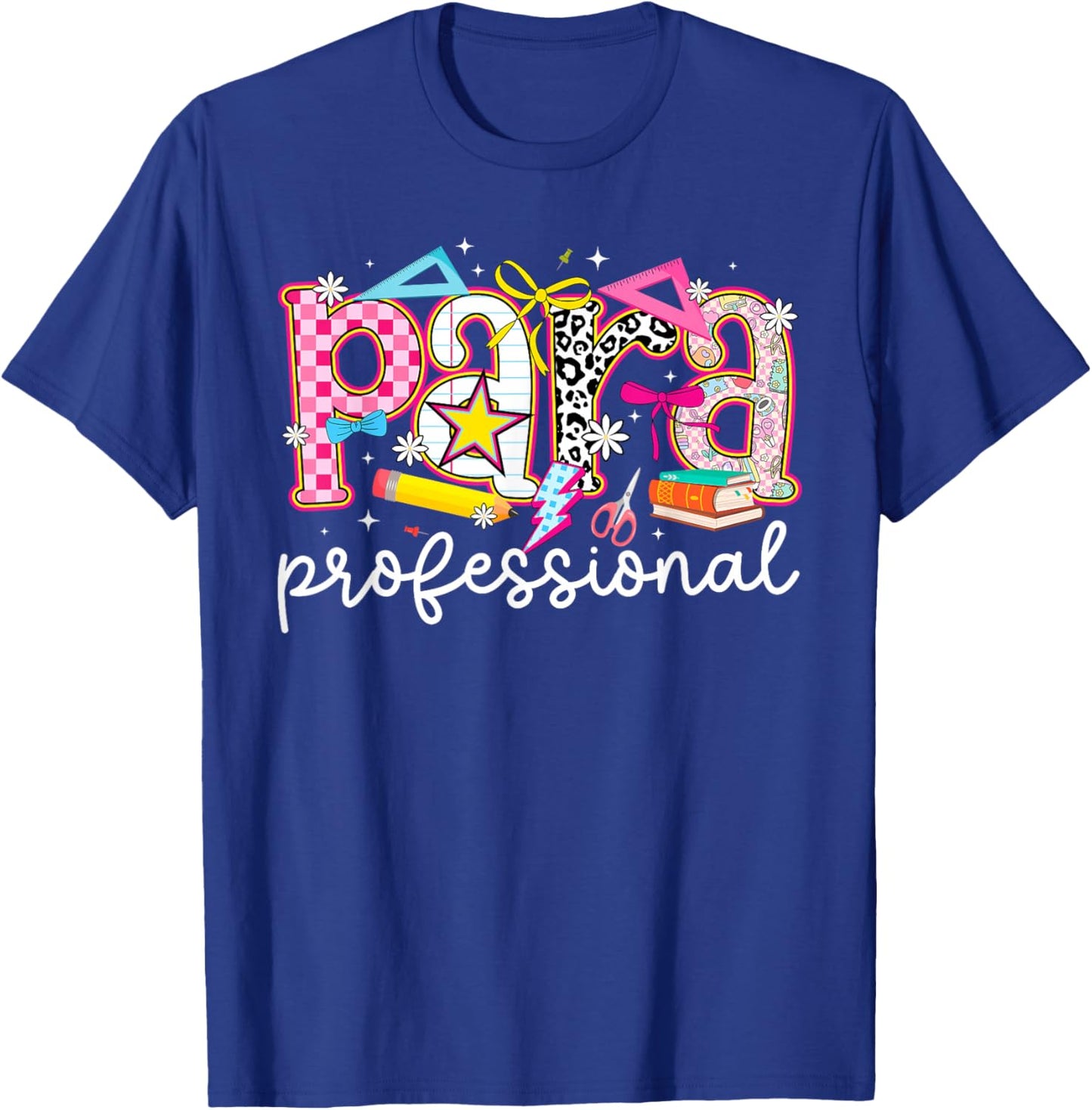 Paraprofessional Preppy Parapro para T-Shirt - T-Shirt | Royal