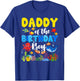 Daddy of The Birthday Boy Sea Animals Ocean Themed Birthday T-Shirt - T-Shirt | Royal