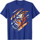 Tiger Eye Safari Zoo Wildlife Animal Lover Costume Kids Boys T-Shirt - T-Shirt | Royal