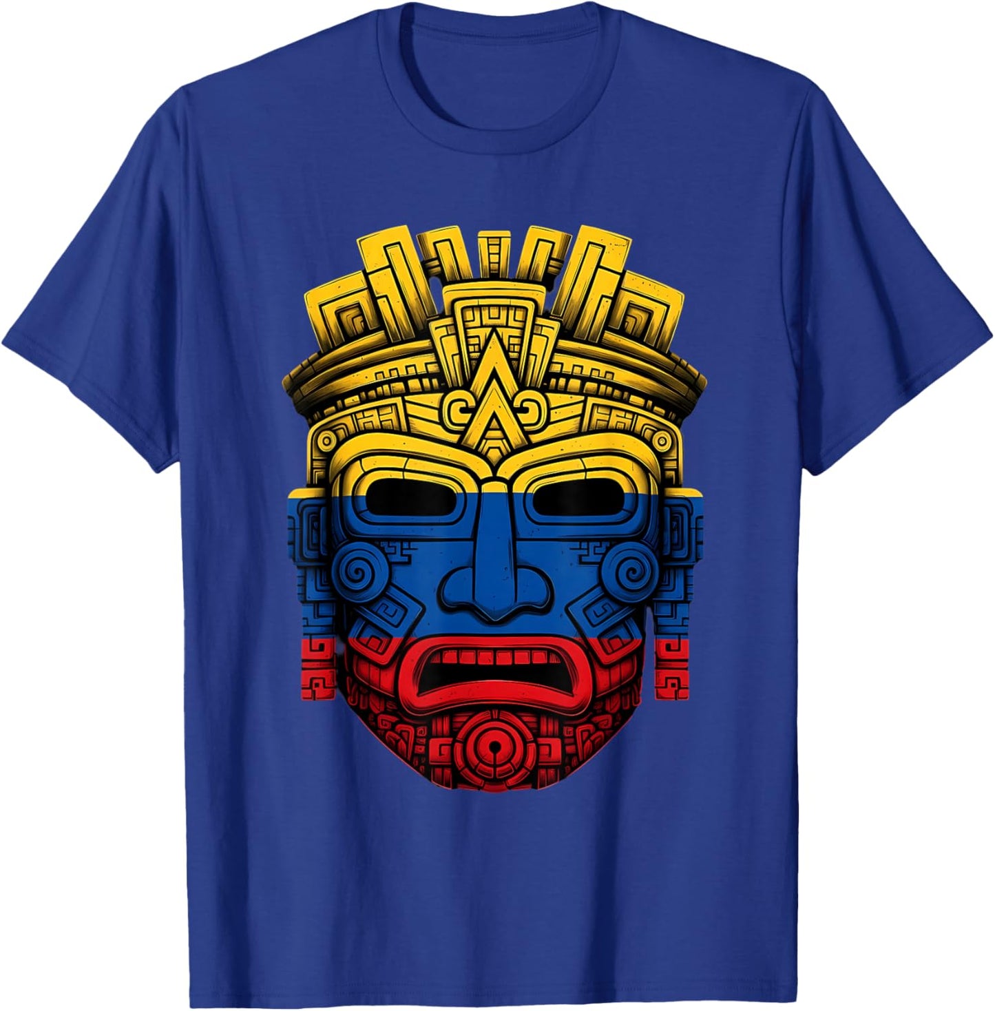 Colombia Flag Colombian Pride Colombian Flag Colombian Roots T-Shirt - T-Shirt | Royal