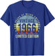 Vintage 1966 60th Birthday Gifts 60 Years of Being Awesome T-Shirt - T-Shirt | Royal