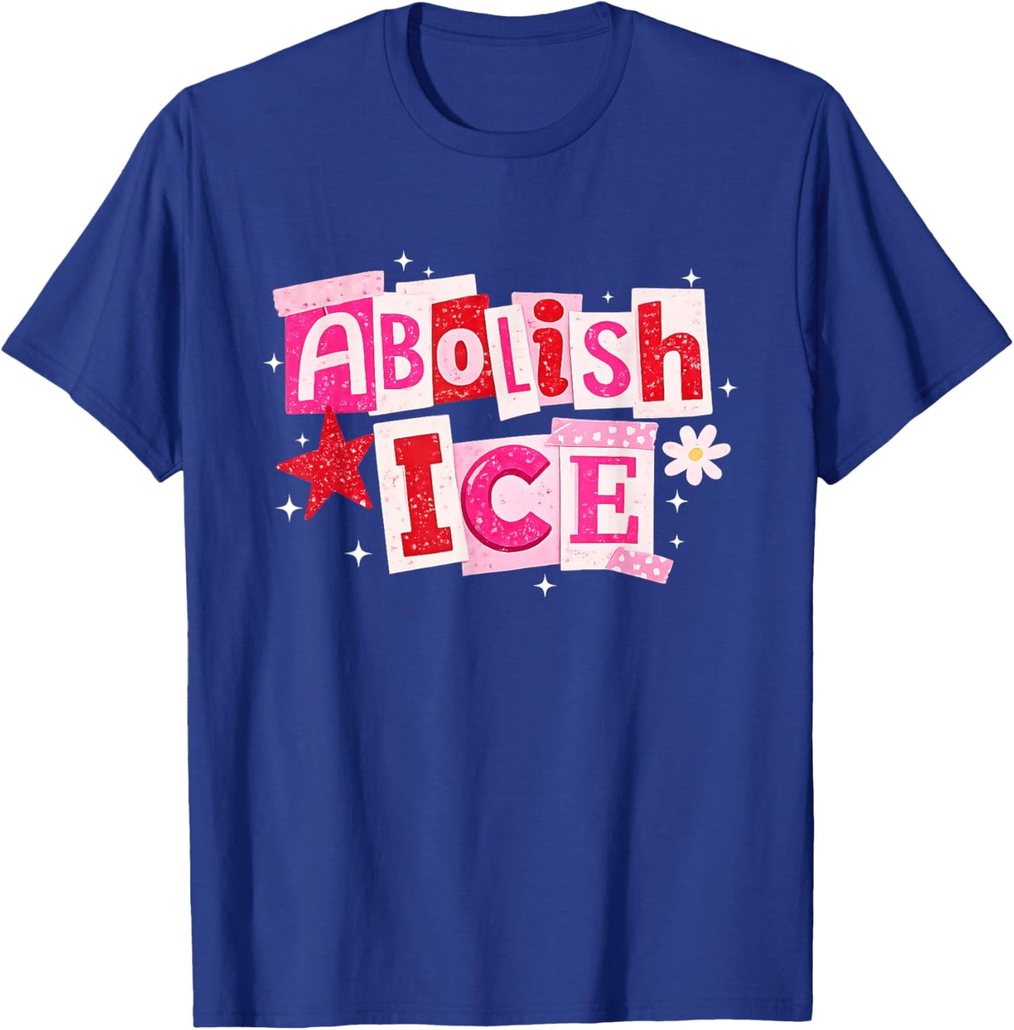Abolish ICE, Valentine Funny T-Shirt - T-Shirt | Royal