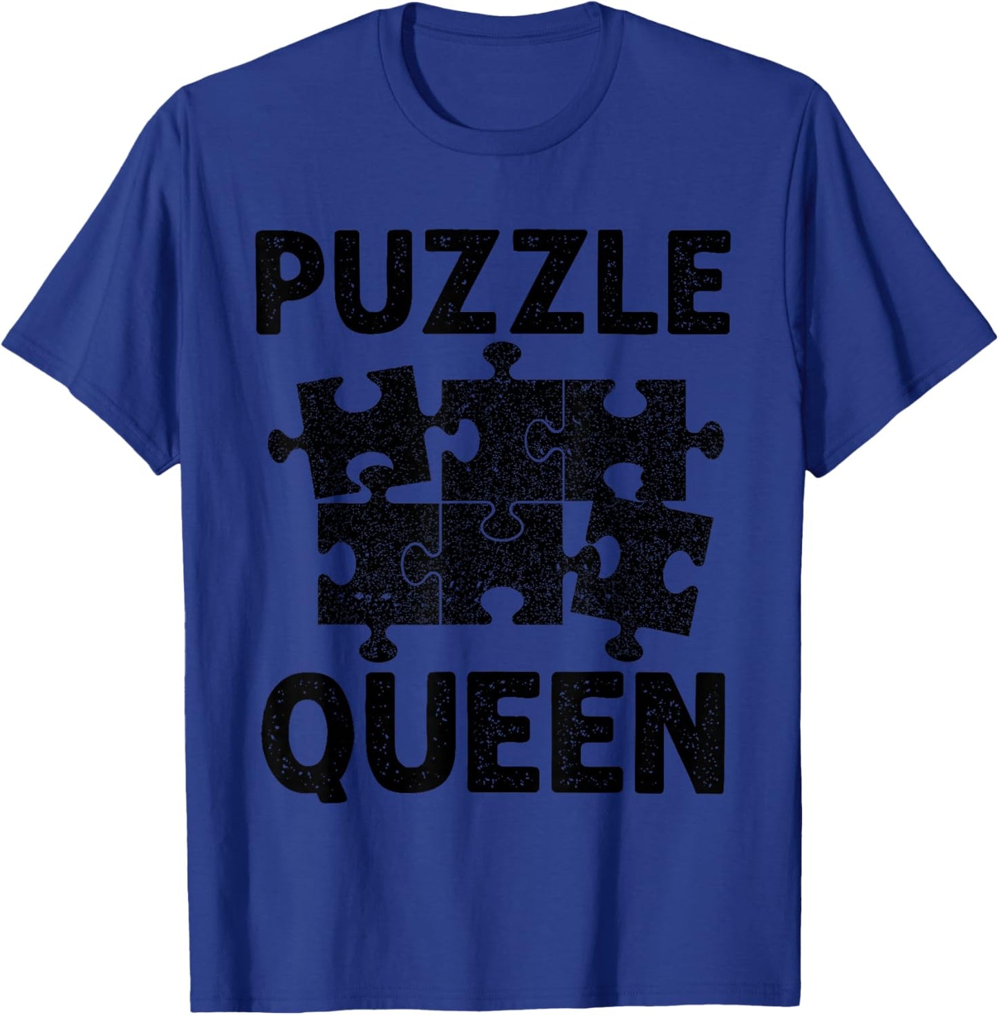 Cool Puzzle Design Girls Jigsaw Lover Puzzle Piece T-Shirt - T-Shirt | Royal