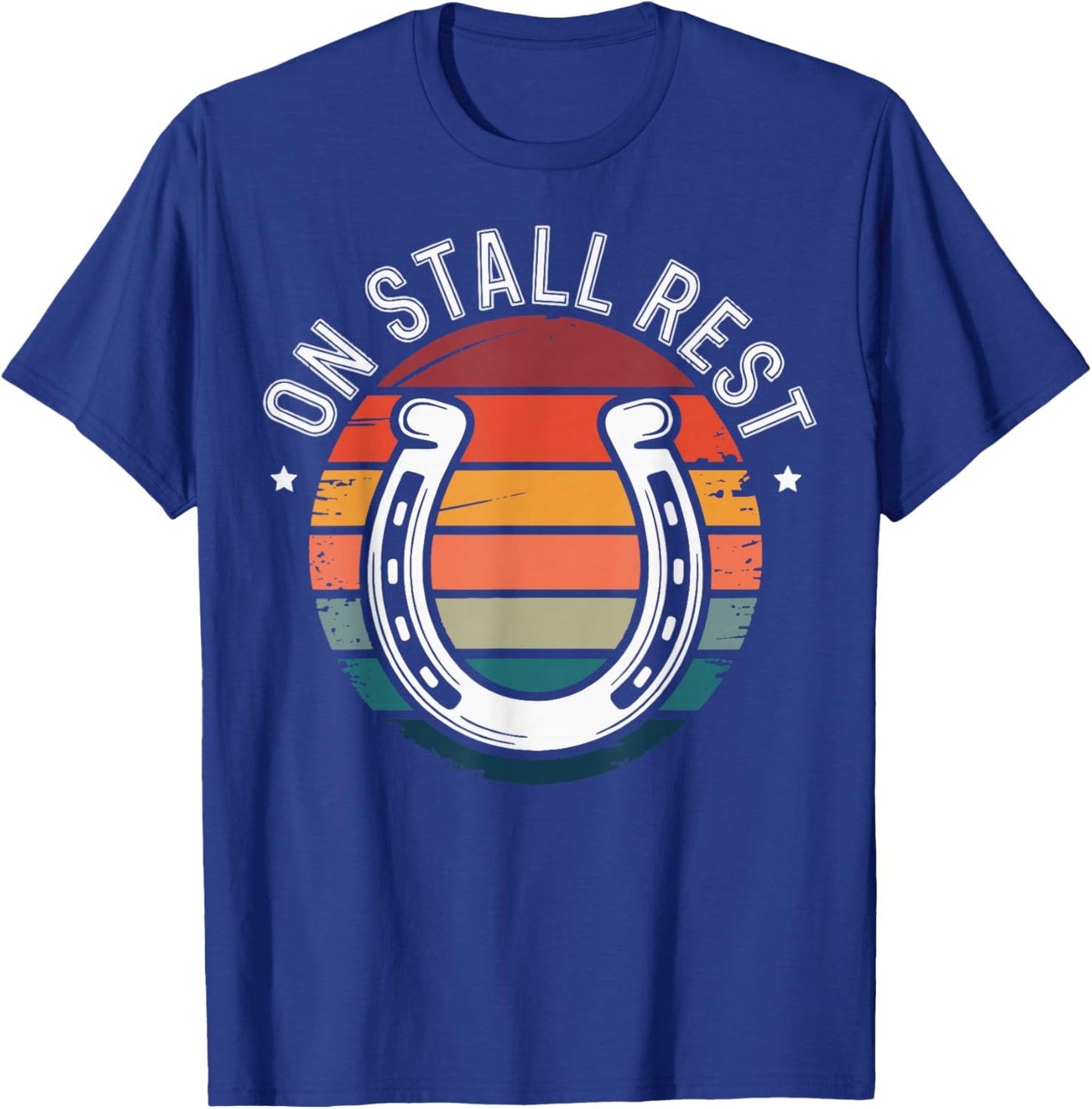 On Stall Rest T-Shirt - T-Shirt | Royal
