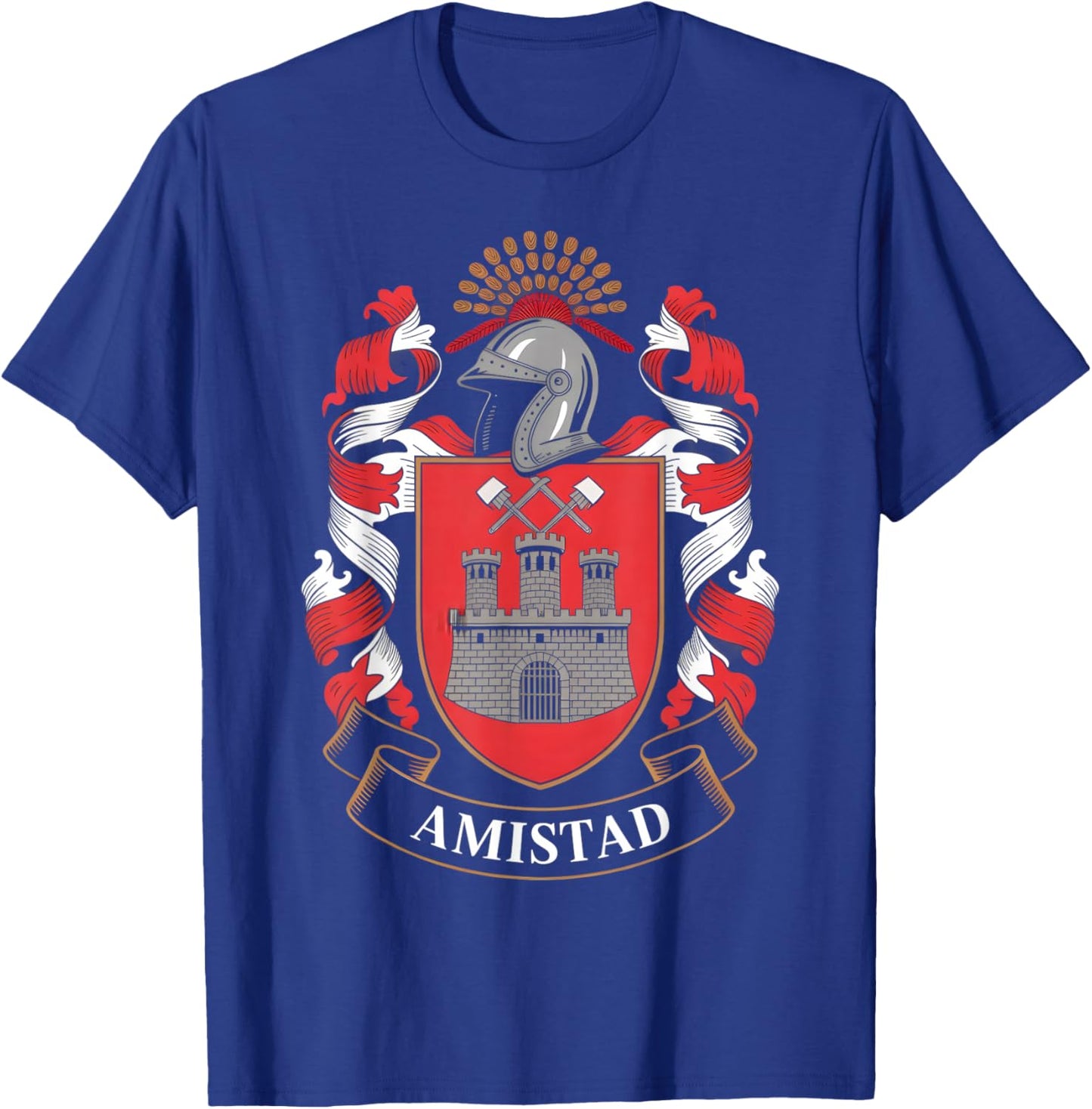 AMISTAD, House of Givers, RCA Friendship School Spirit T-Shirt - T-Shirt | Royal