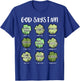 God Says I Am St Patricks Day Shamrock Christian Bible Verse T-Shirt - T-Shirt | Royal