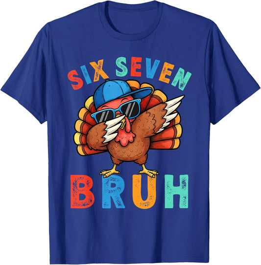 67 Thanksgiving Funny Turkey Thanksgiving 67 Turkey T-Shirt - T-Shirt | Royal