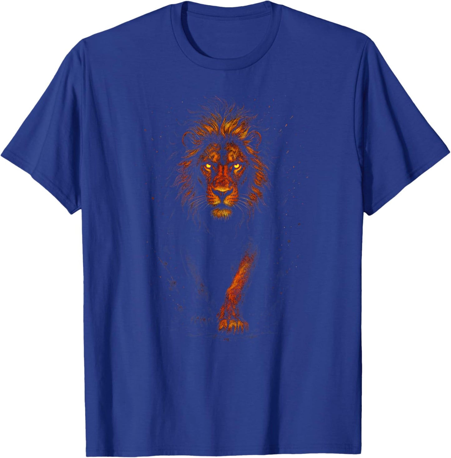 Lion - Artistic King of Animals T-Shirt - T-Shirt | Royal