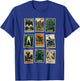 Cryptid Monster Stamps T-Shirt - T-Shirt | Royal
