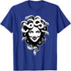 Medusa Snake Goddess Smile T-Shirt - T-Shirt | Royal