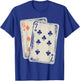Vintage 67 Meme Six Seven 6–7 Funny 67 Playing Cards T-Shirt - T-Shirt | Royal