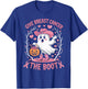 Give Breast Cancer The Boot Ghost Cowgirl Cancer Awareness T-Shirt - T-Shirt | Royal