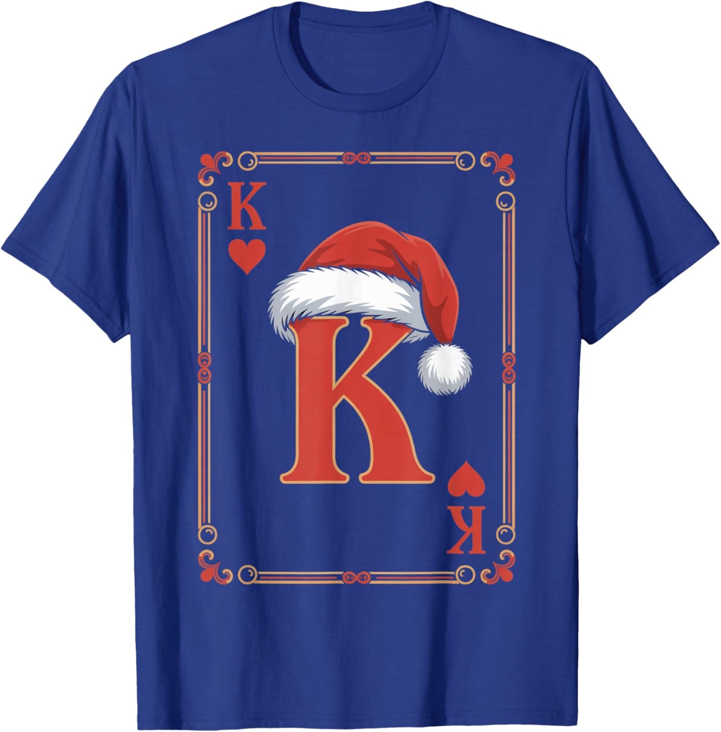 King of Hearts Christmas Costume Playing Cards King Hearts T-Shirt - T-Shirt | Royal