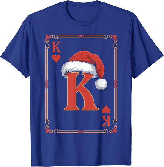 King of Hearts Christmas Costume Playing Cards King Hearts T-Shirt - T-Shirt | Royal