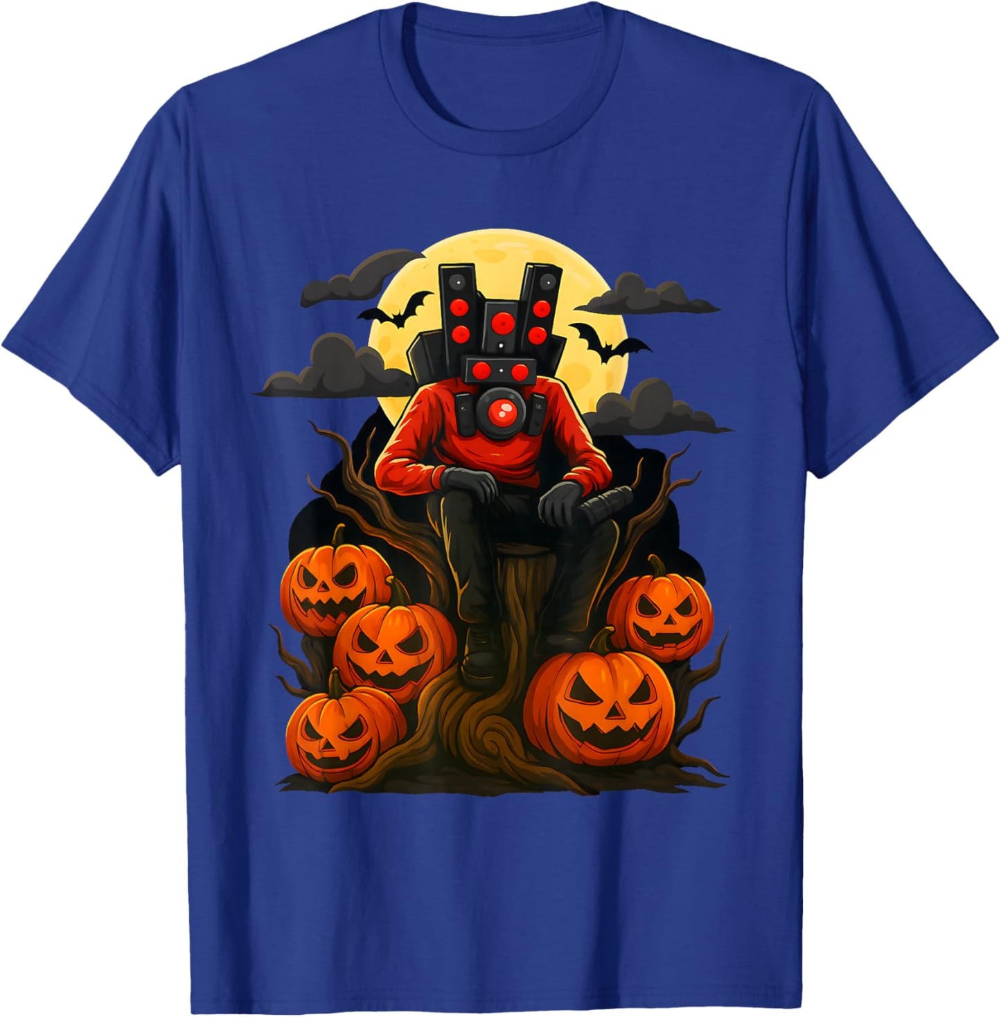 Skibidi Toilet Sigmas Don't Do Costumes Funny Halloween T-Shirt - T-Shirt | Royal