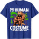 This is My Human Costume I'm Really A Grizzly Bear T-Shirt - T-Shirt | Royal