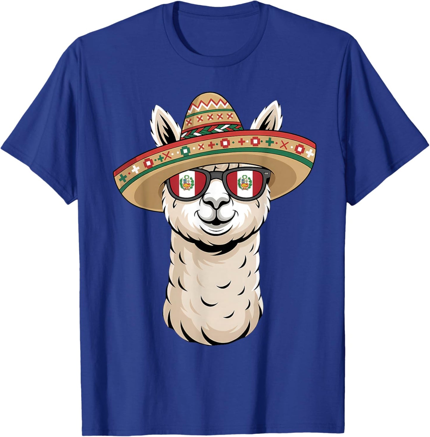 Peru Flag Peruvian Pride Peruvian Roots Peruvian Flag T-Shirt - T-Shirt | Royal