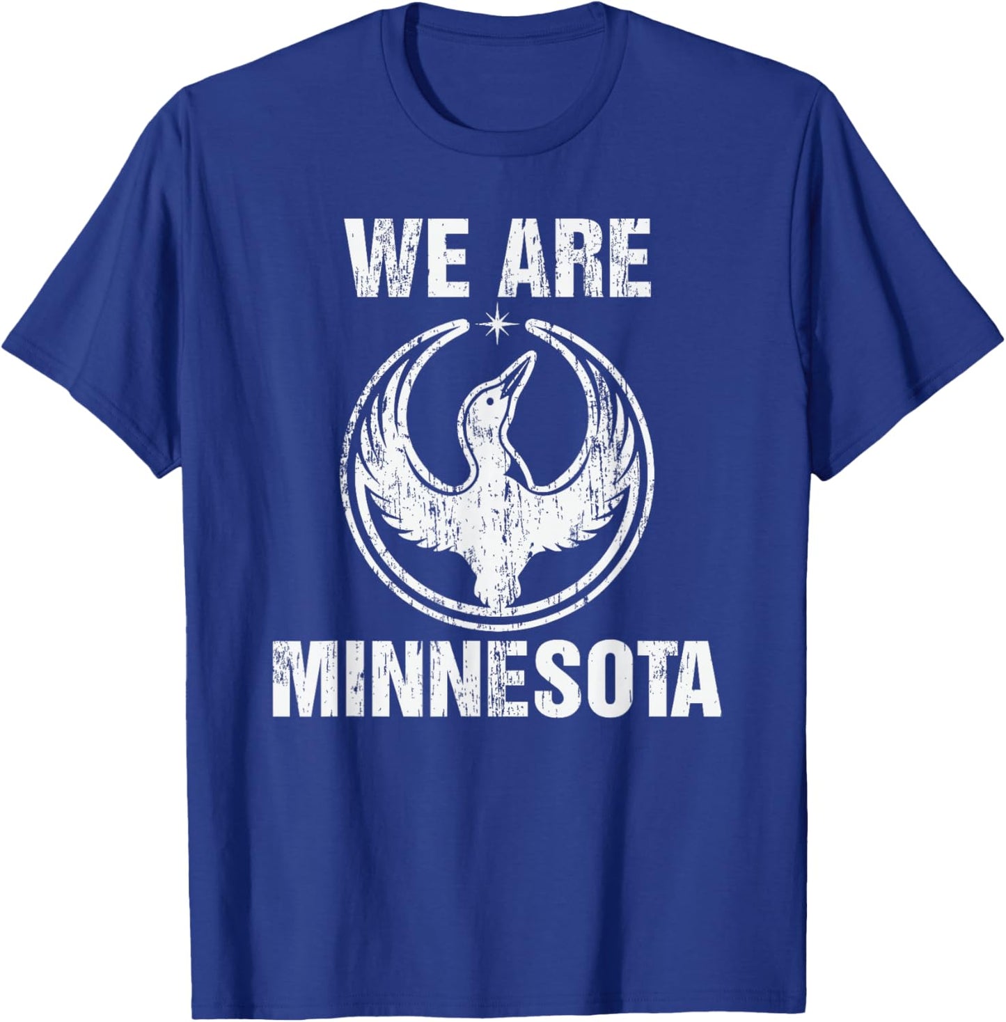 MN Rebel Loon Alliance We are Minnesota Men Women T-Shirt - T-Shirt | Royal