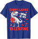 Sorry Ladies Mimi is My Valentine Dinosaur T-rex Boy Men T-Shirt - T-Shirt | Royal
