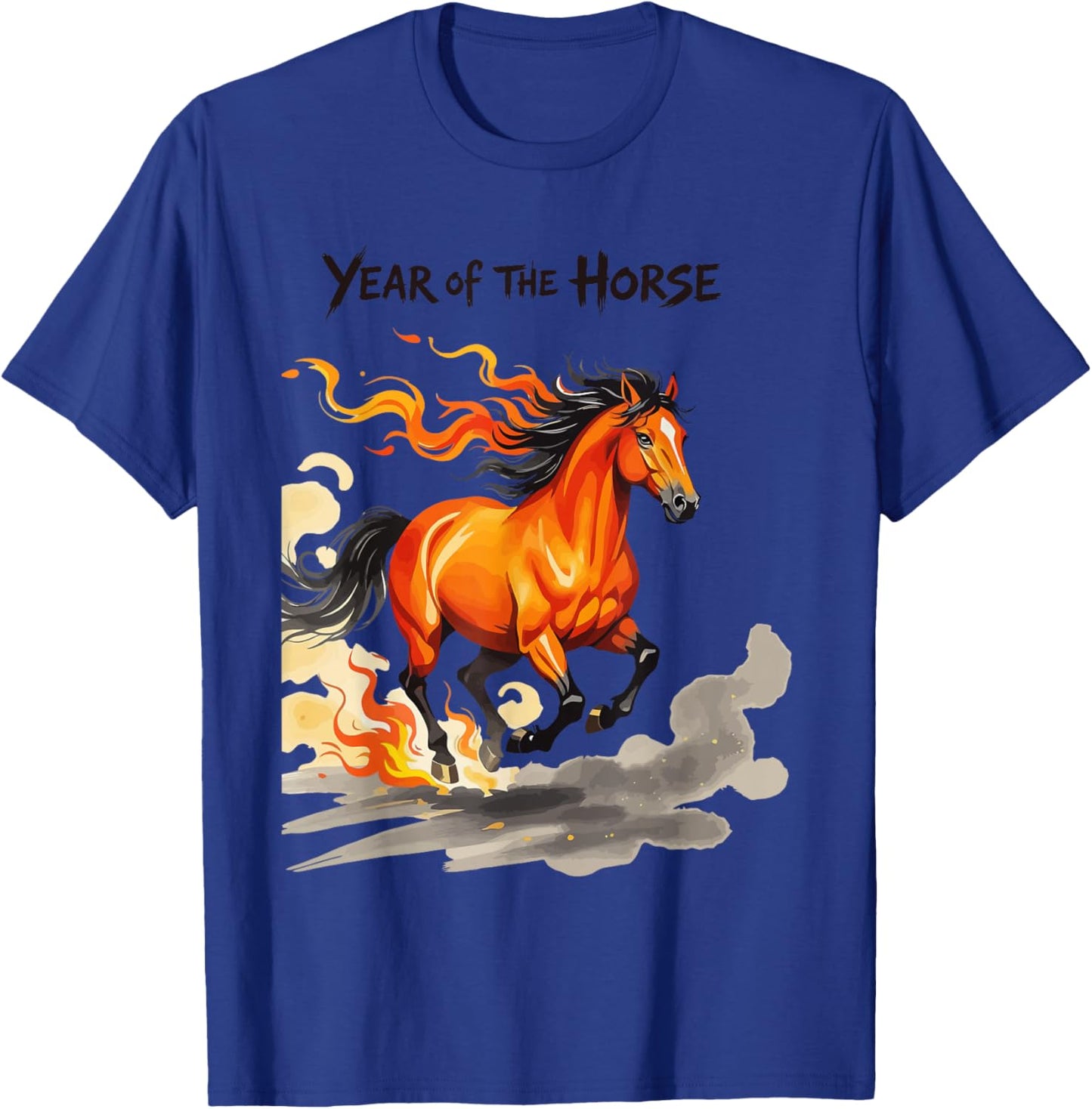 Year of The Horse T-Shirt - T-Shirt | Royal