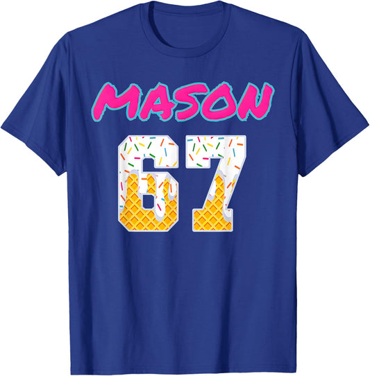 67 Baseball Meme Slang Viral Trend T-Shirt - T-Shirt | Royal