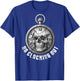 No Clocking Out (on Back) T-Shirt - T-Shirt | Royal