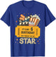 Movie It’s My 6th Birthday Tonight I’m The Star Kid Gift T-Shirt - T-Shirt | Royal