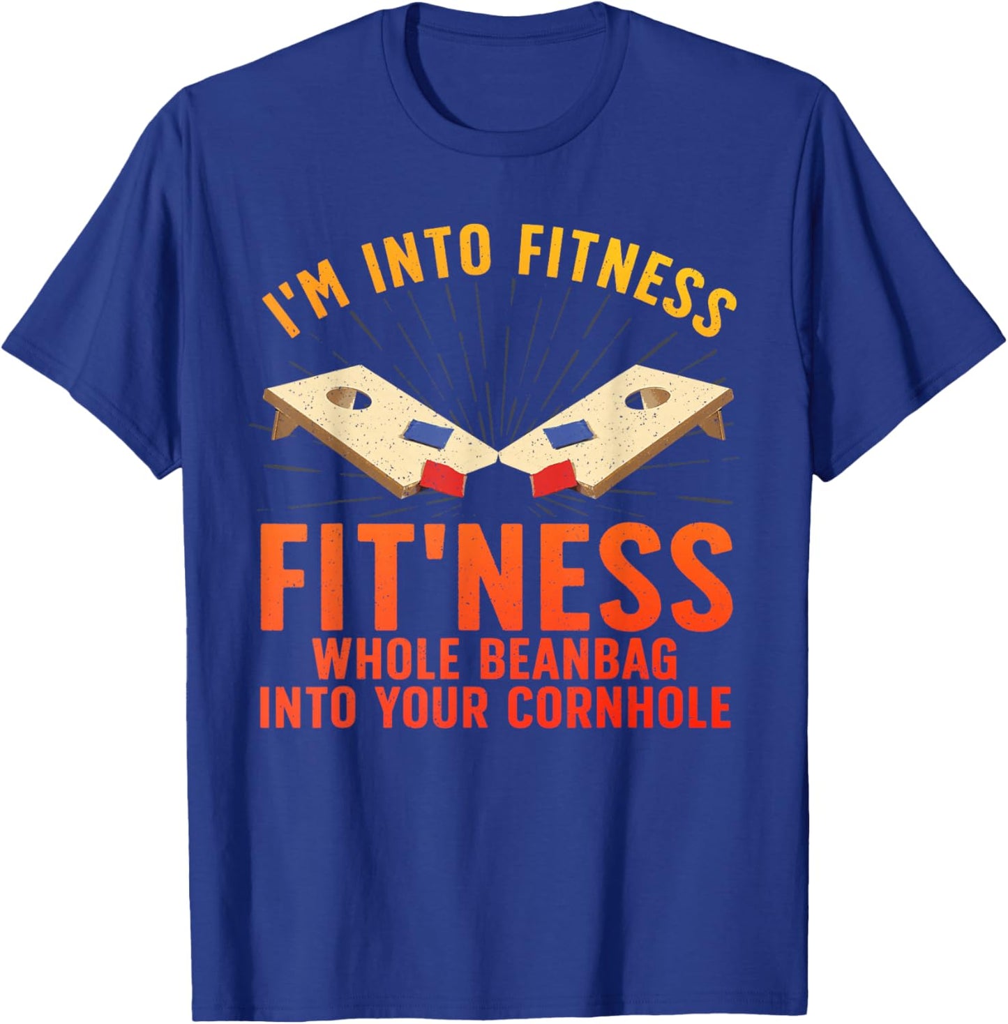 Best Cornhole Art Women Corn Hole Players Cornhole T-Shirt - T-Shirt | Royal