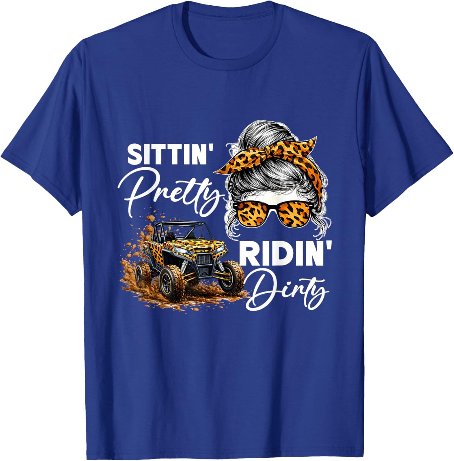 Side B y Side T-Shirt - T-Shirt | Royal