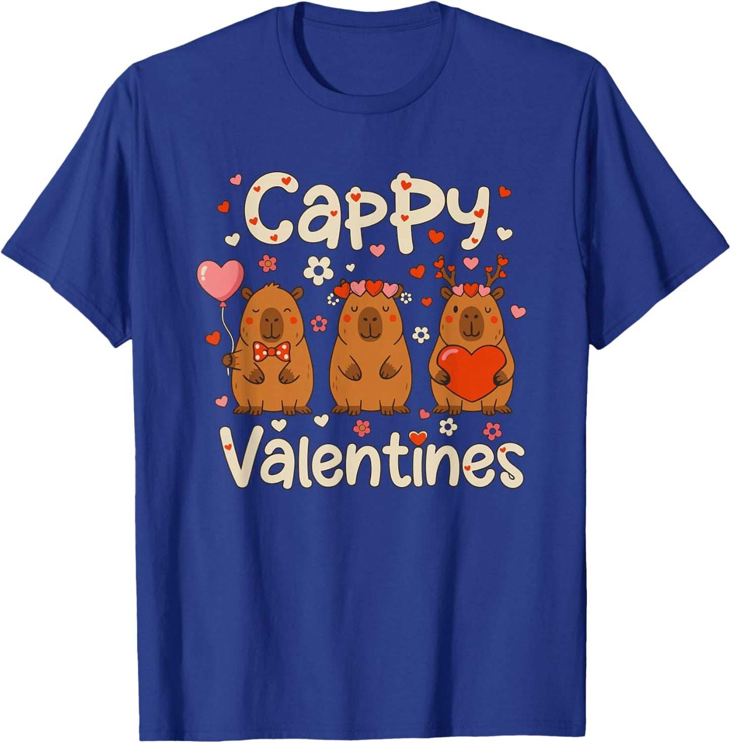 Cute Kawaii Love Hearts T-Shirt - T-Shirt | Royal