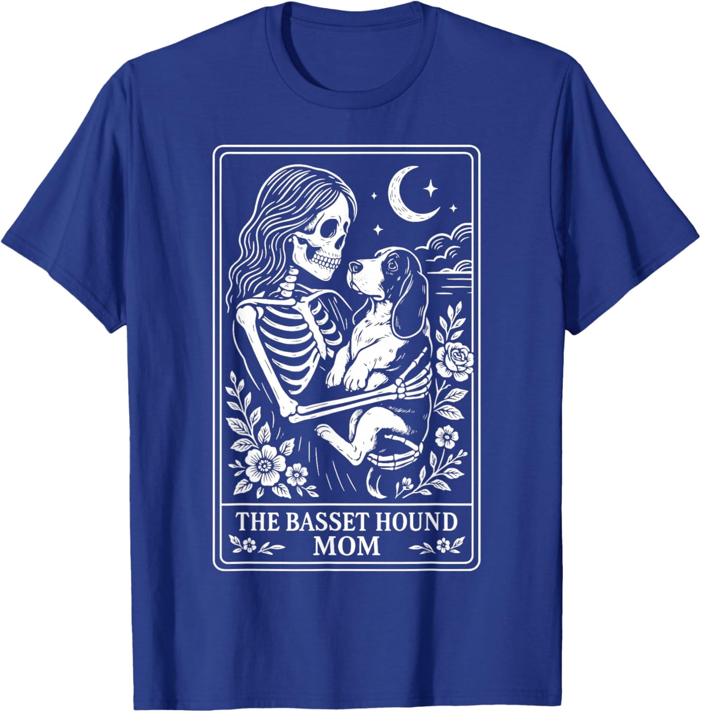 The Basset Hound Mom Tarot Card T-Shirt - T-Shirt | Royal