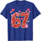 Love Six Seven Meme Hearts Balloon Heart 6-7 Valentines T-Shirt - T-Shirt | Royal