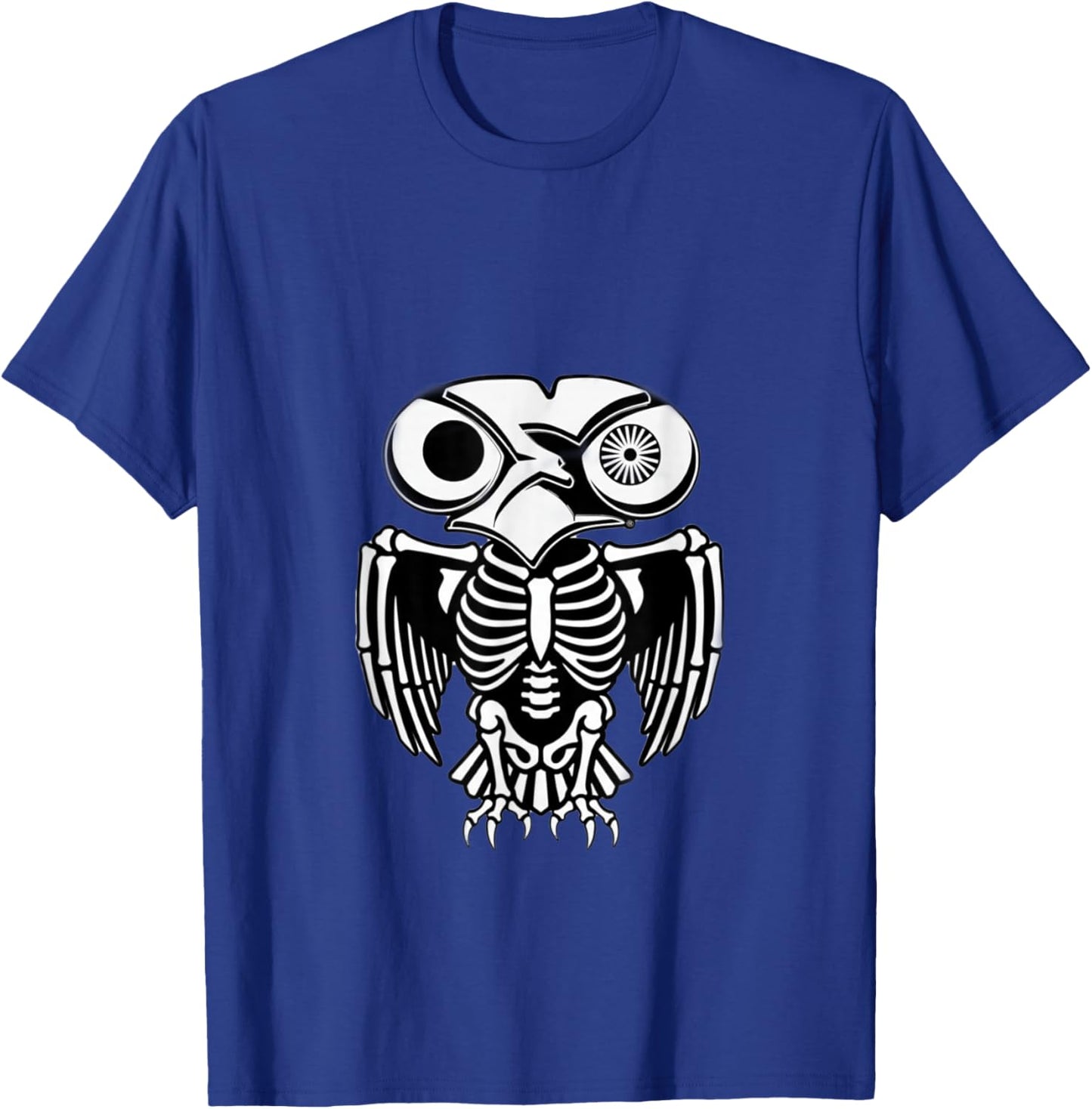 One Eyed Owl OEO Full Skeleton T-Shirt - T-Shirt | Royal