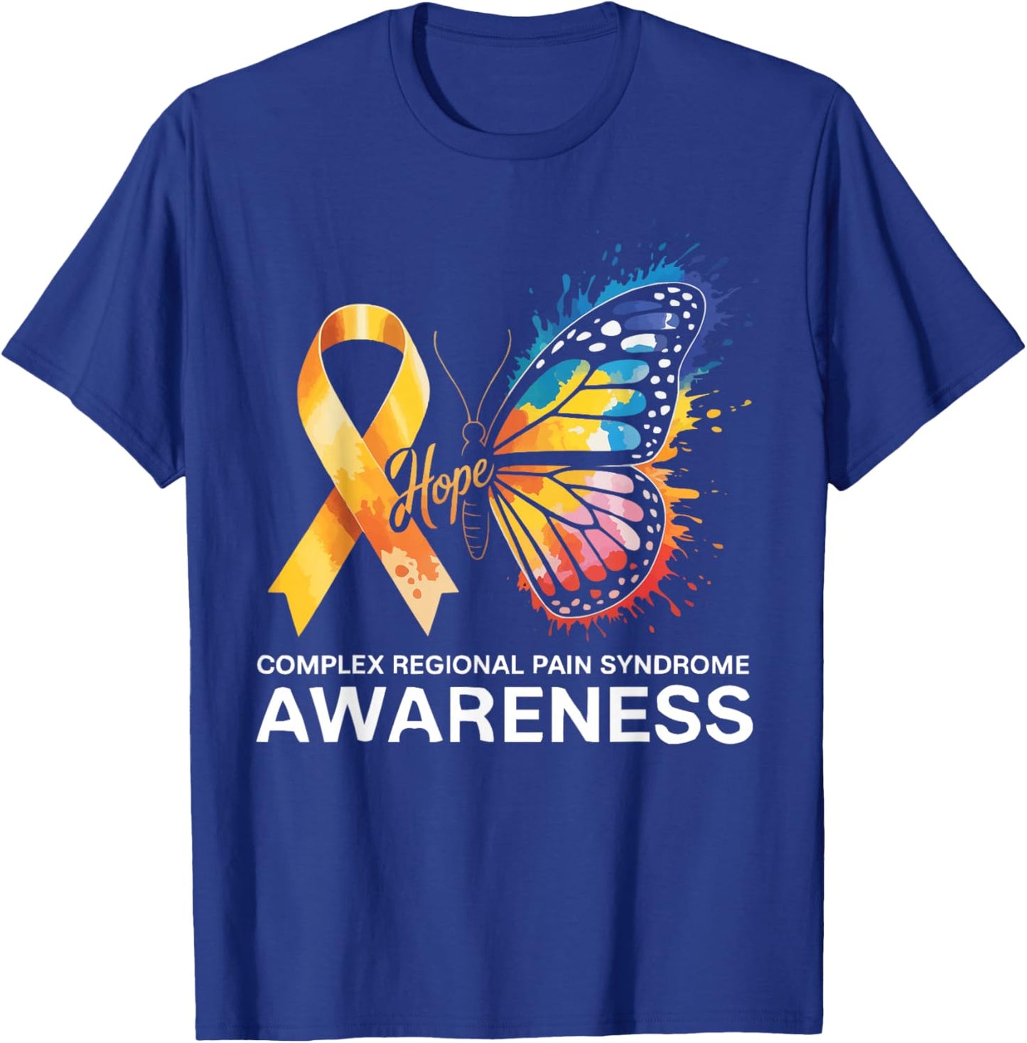 Complex Regional Pain Syndrome CRPS Awareness T-Shirt - T-Shirt | Royal