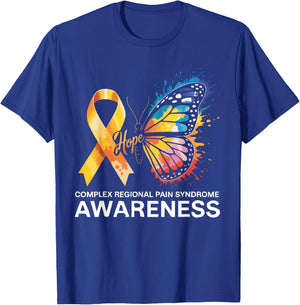 Complex Regional Pain Syndrome CRPS Awareness T-Shirt - T-Shirt | Royal