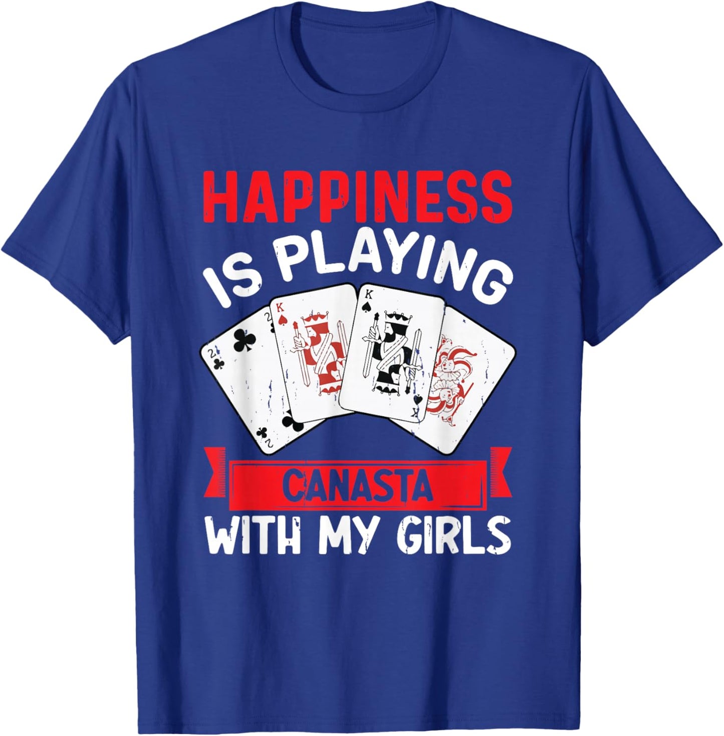Canasta Lover Card Game Playing Canasta Player Funny Canasta T-Shirt - T-Shirt | Royal
