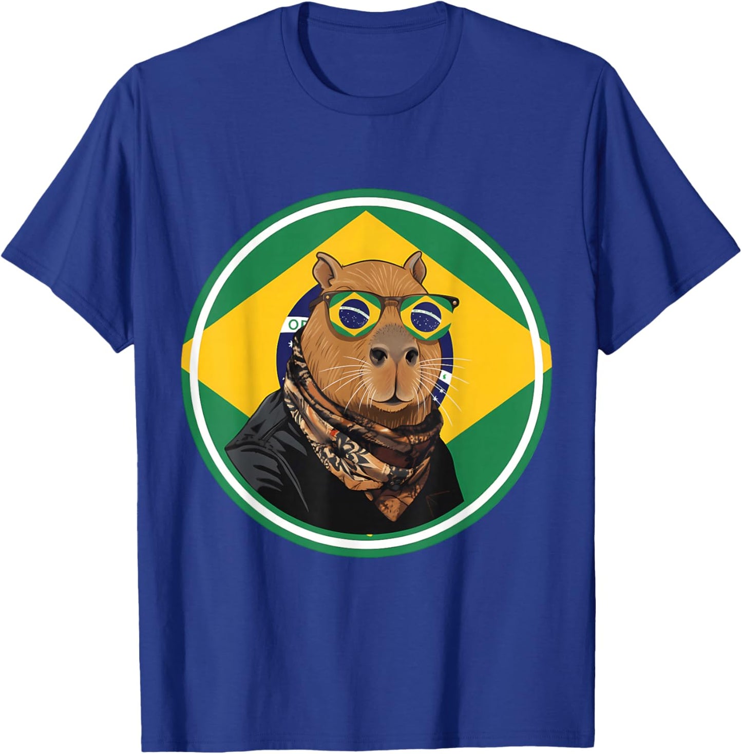 Brazil Flag Brazilian Roots Brasilian Pride Brasil T-Shirt - T-Shirt | Royal