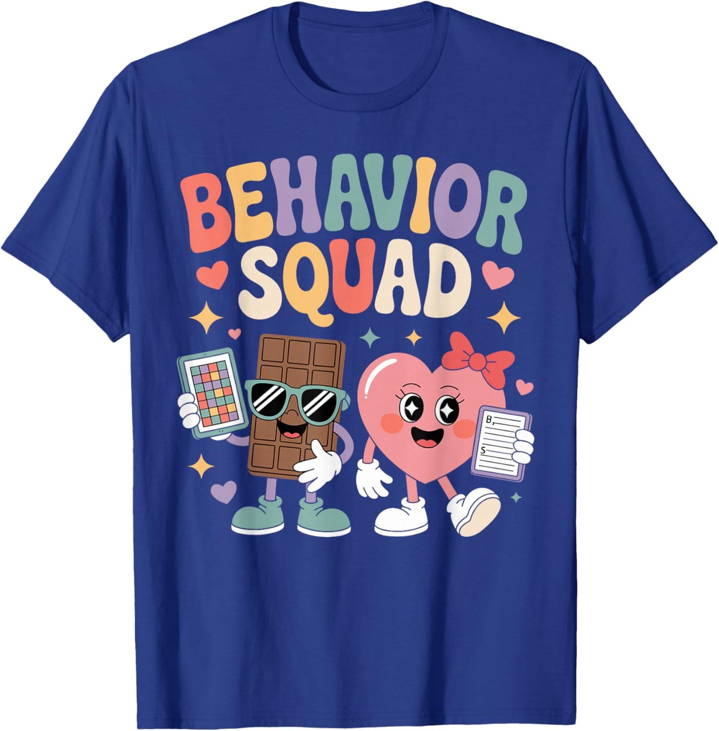 Behavior Squad Behavioral Analysis Tech Valentines Day T-Shirt - T-Shirt | Royal
