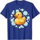 Rubber Duck Bubbles T-Shirt - T-Shirt | Royal