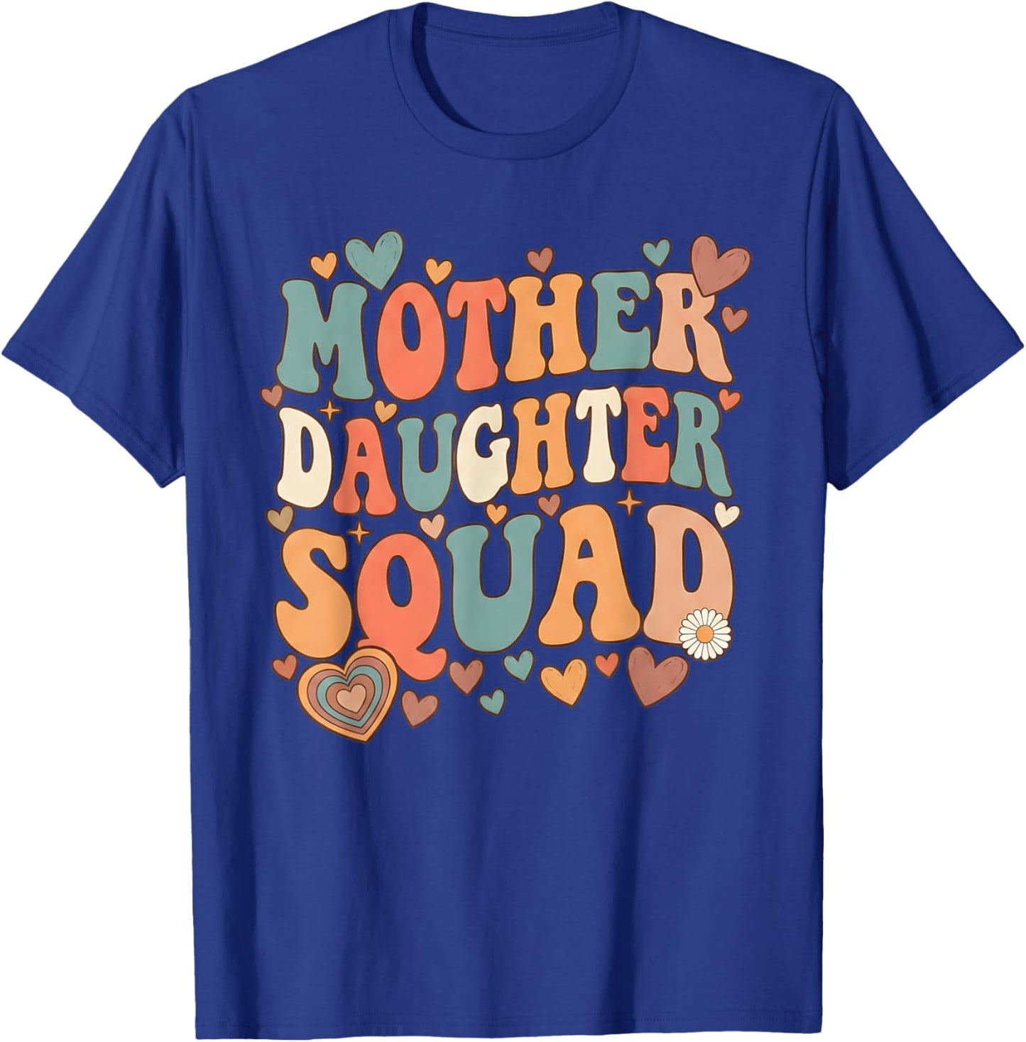 Mother Daughter Squad Matching Mothers Day Daughter Mommy T-Shirt - T-Shirt | Royal