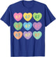 67 Candy Heart Valentine 67 Heart Pattern Six Seven Meme T-Shirt - T-Shirt | Royal