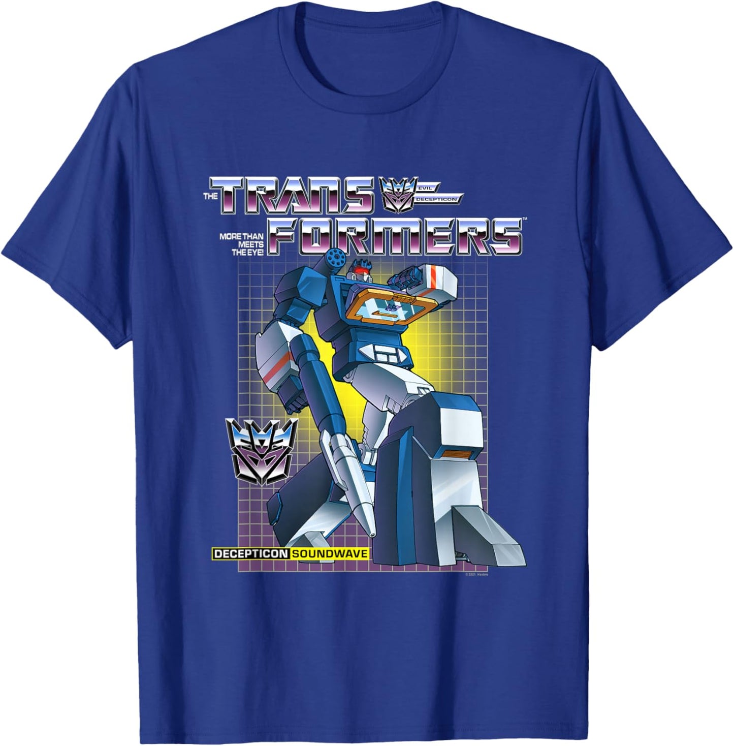 Transformers Soundwave T-Shirt - T-Shirt | Royal