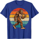 Bigfoot Eating Corndog T-Shirt - T-Shirt | Royal