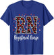 Healthcare Heart Registered Nurse RN Valentines Nurses T-Shirt - T-Shirt | Royal